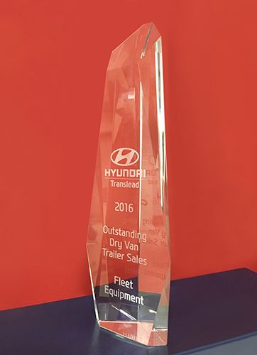 Hyundai Translead 2016 Sales Award