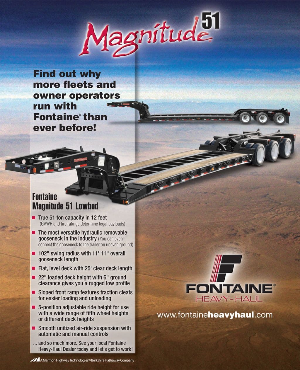 Fontaine Trailer Magnitude 51