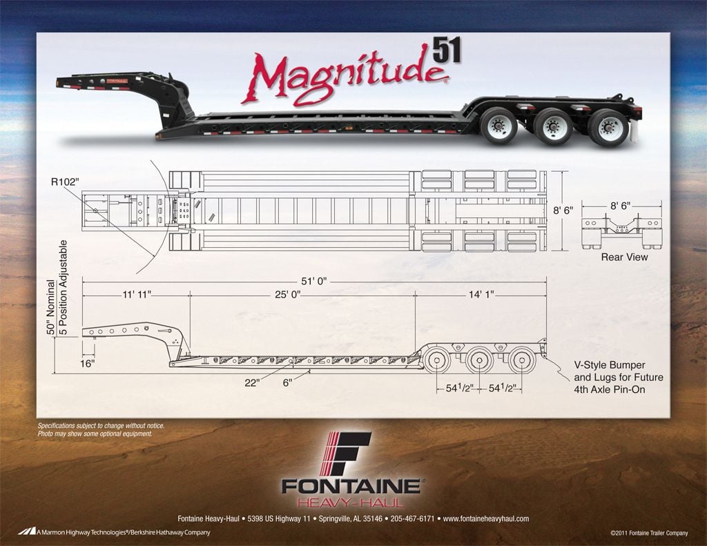 Fontaine Trailer Magnitude 51