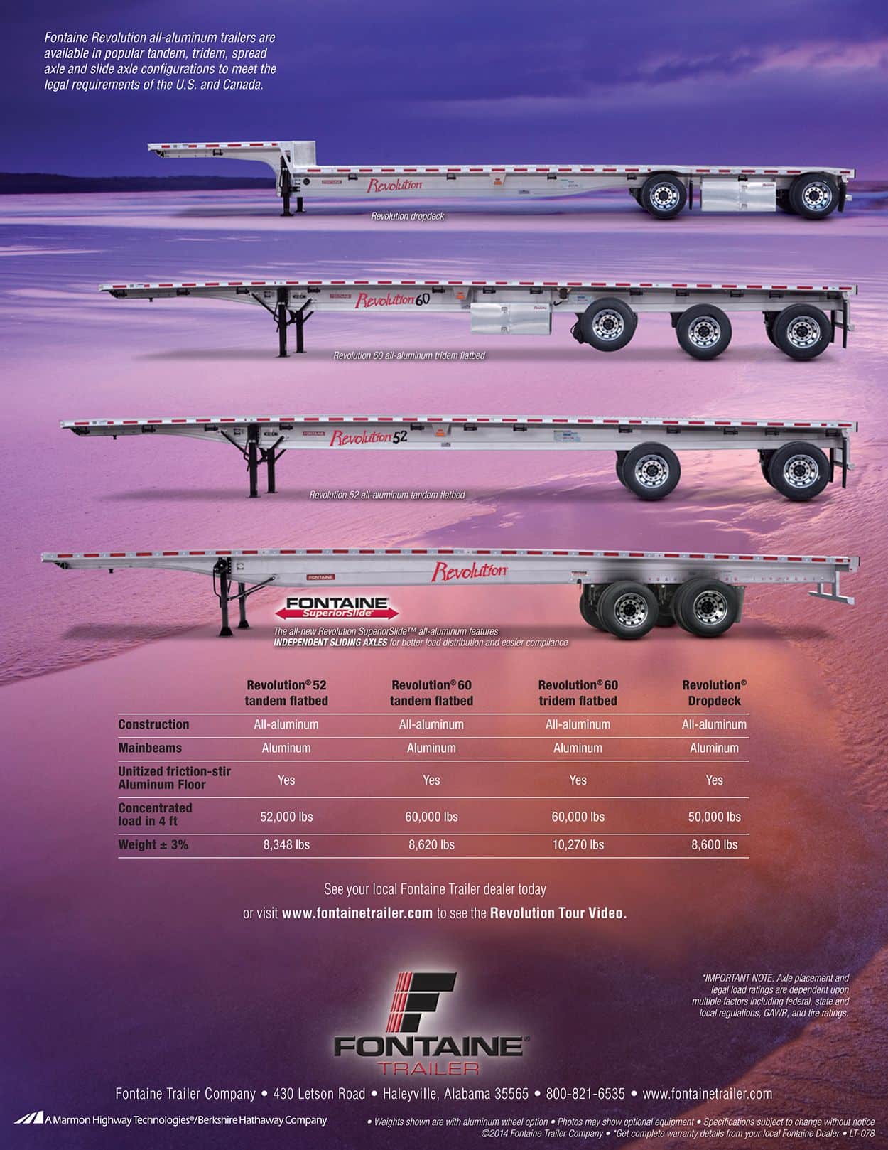 FLEET Equipment Fontaine® Trailer