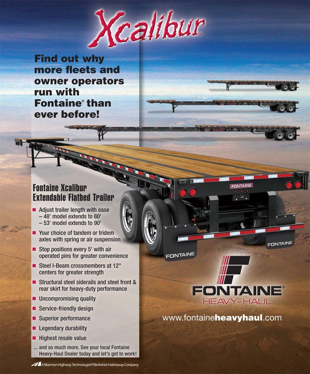 FLEET Equipment Fontaine® Trailer