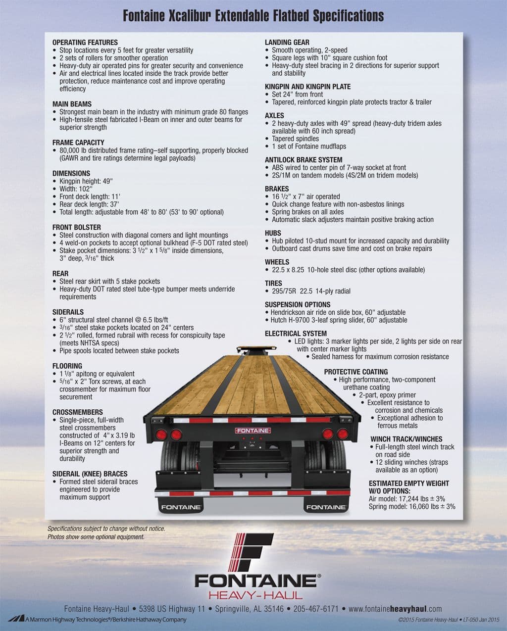 FLEET Equipment Fontaine® Trailer