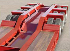 Knuckle Trough, 3rd Lift Axle, Boom Trough