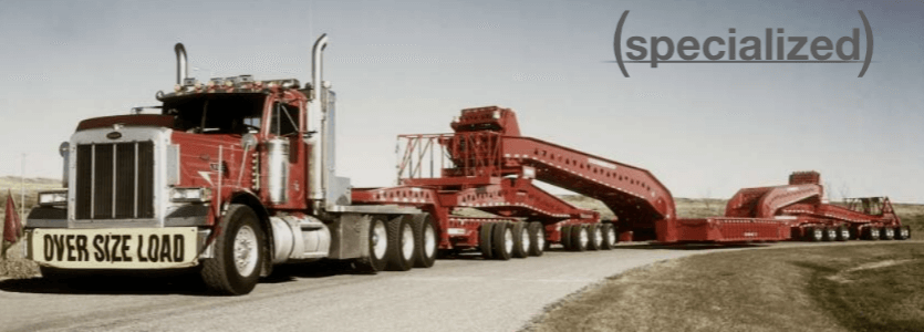 Specialized trailer